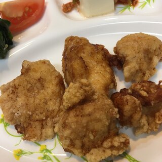 鶏胸肉で竜田揚げ